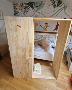 Projet bricolage et DIY : armoire montessori