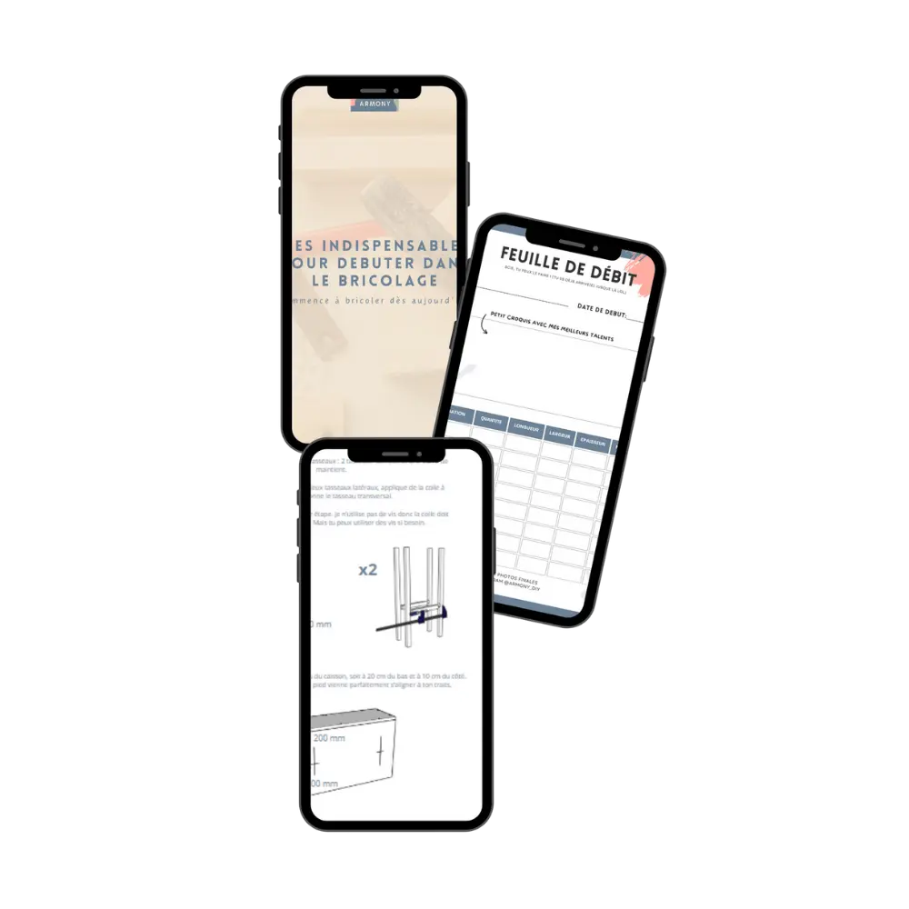 pack gratuit pour débuter dans le bricolage diy