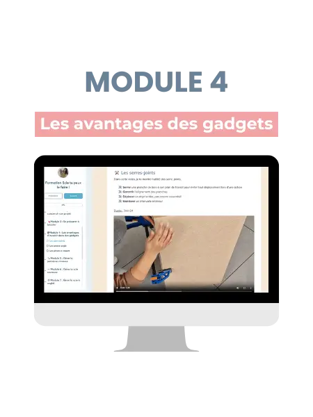 module 4 les avantages des gadgets de bricolage