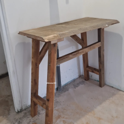 Projet bricolage et DIY meuble vasque rustique