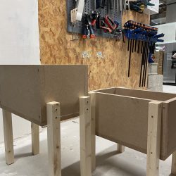 Jardinière créé en bricolage DIY