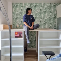 résultat d'un meuble DIY après des cours de bricolage en ligne